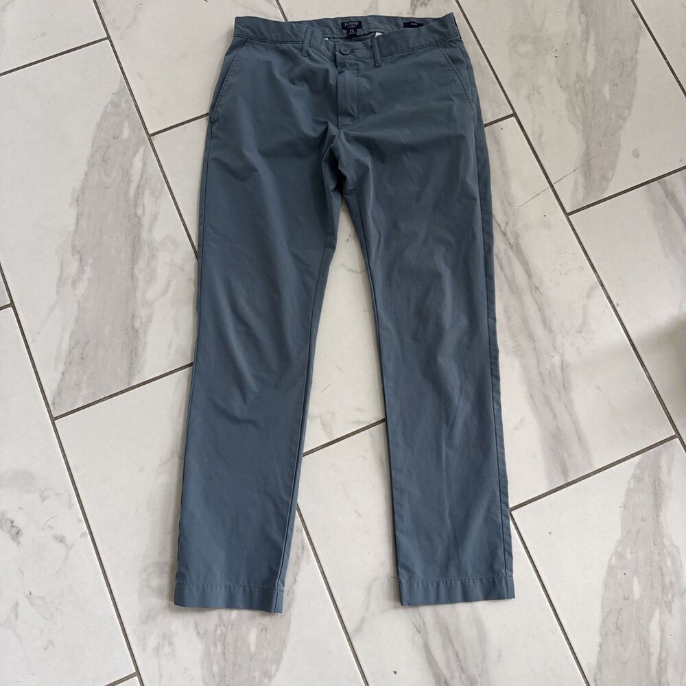 J. Crew Factory Flex Slim Fit Flex Blue Slacks Men's 31x30